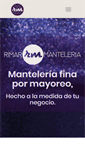 Mobile Screenshot of manteleriarimar.com